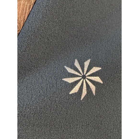 Athleta Salutation Jacket Women’s Size M Skylark Blue Zip Pockets Thumbholes - Picture 7 of 12